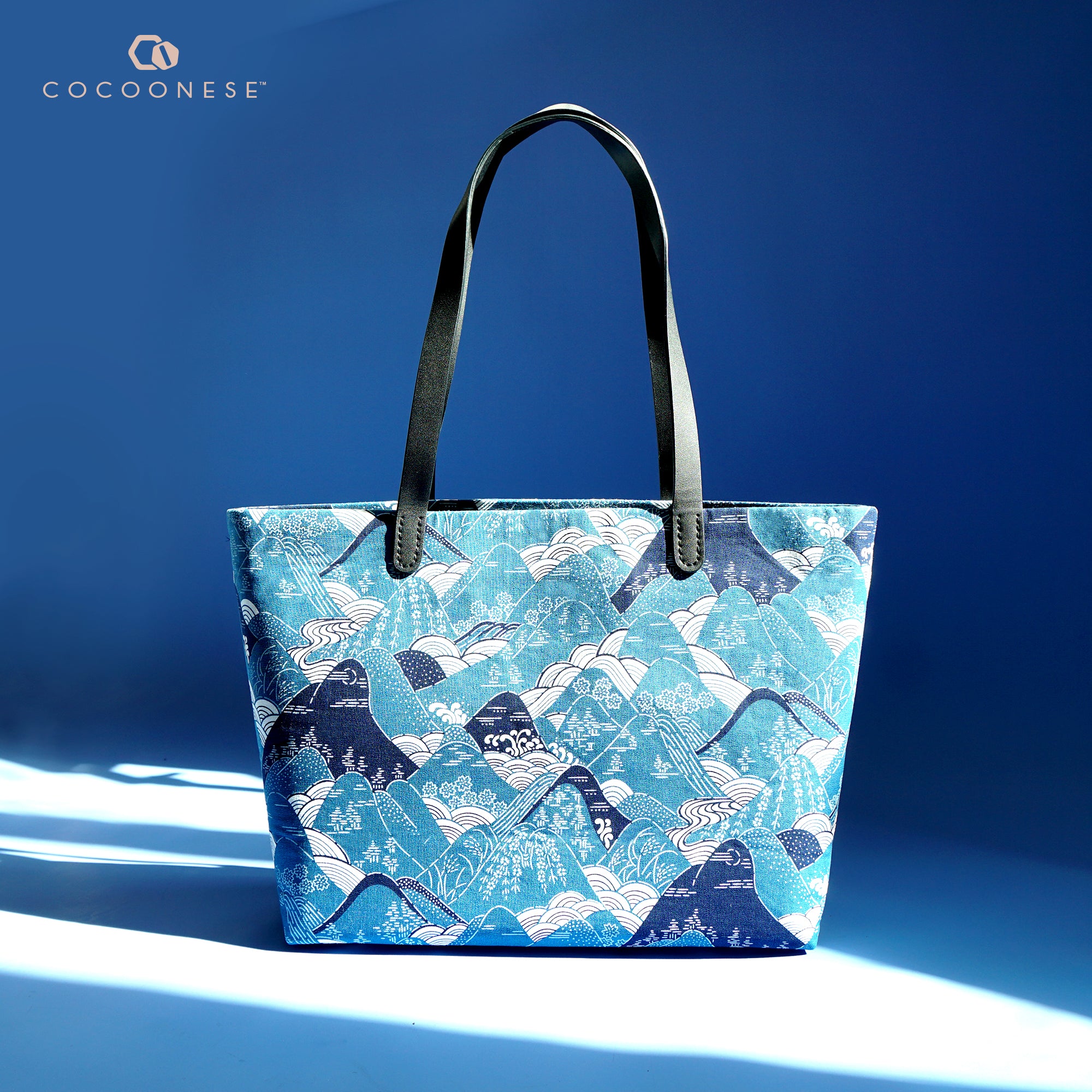 50% OFF - Zipper Top Tote Bag - Yamano Valley