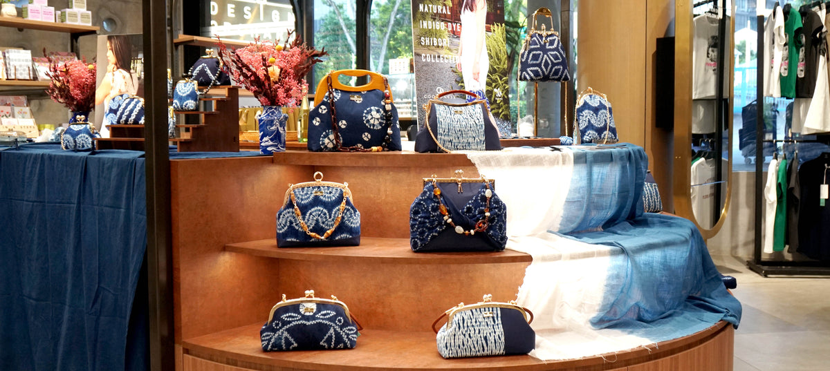 Natural Indigo Dye: Shibori Collection Opening Day at Design Orchard 2025