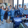 Workshop Program - Early bird 20% off - Natural indigo tie dye tote bag & scarves