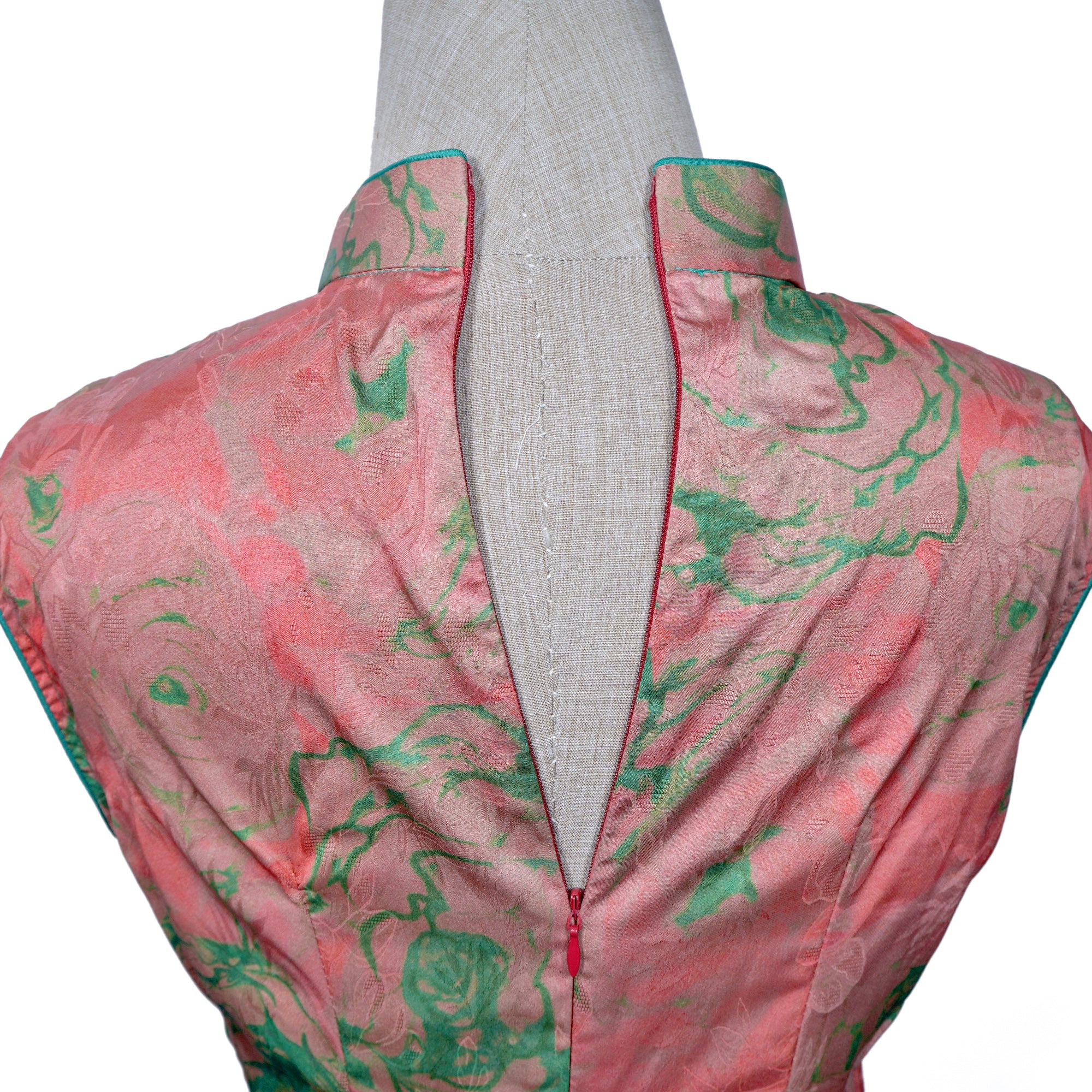 Modified Sleeveless Cheongsam - Eddy