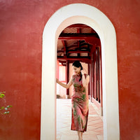 Modified Sleeveless Cheongsam - Eddy