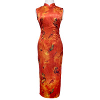 Modified Sleeveless Cheongsam - Dunhuang