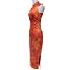 Modified Sleeveless Cheongsam - Dunhuang