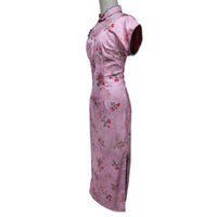 Short Sleeve Cheongsam - Cherry Orchard