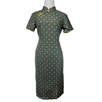Short Sleeve Cheongsam - Oriental Lula