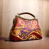 Amber Resin Top Handle Bag - Kimono