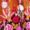 Nyonya Kebaya Blouse - Goldfish Butterflies (size: L)