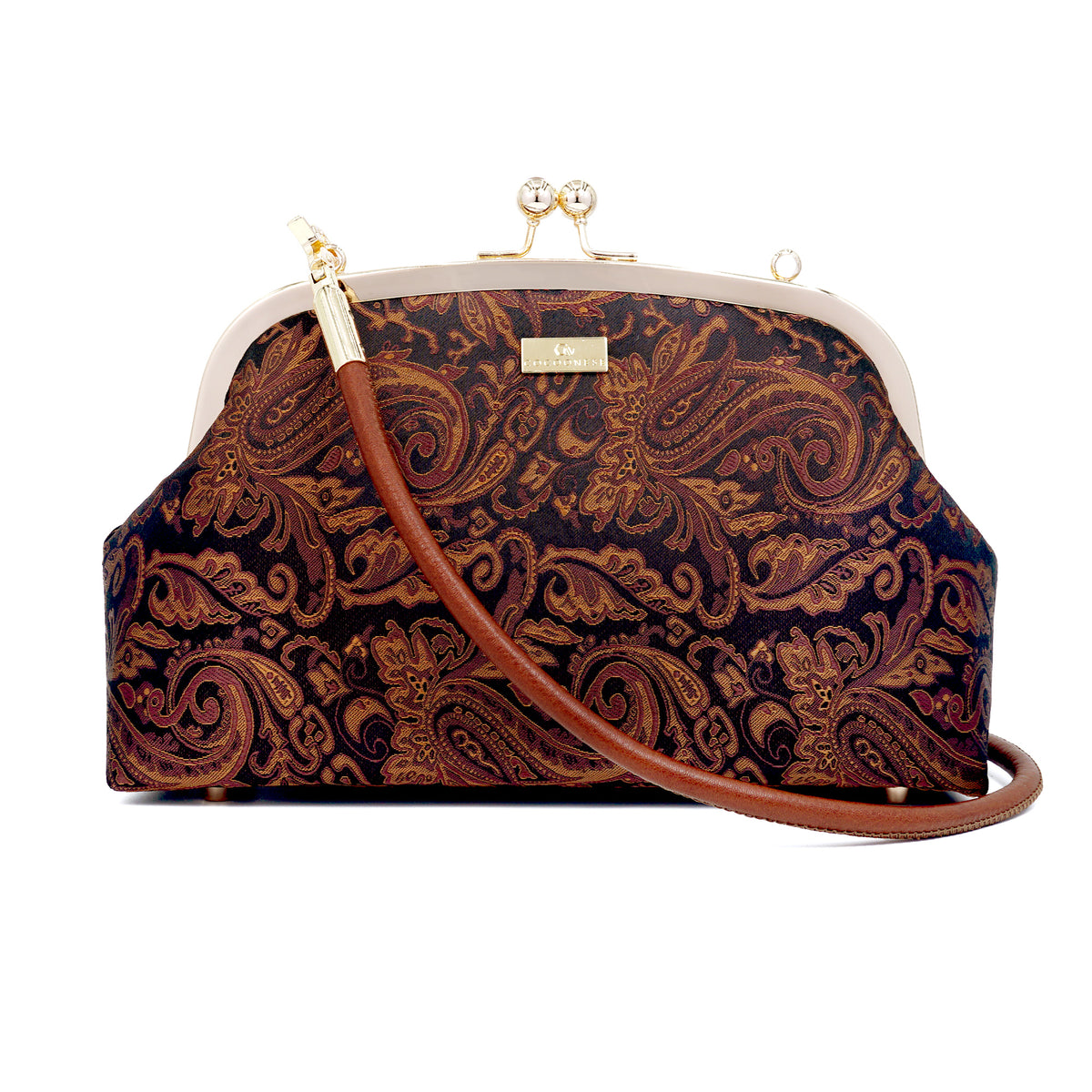 Arc Shape Frame Bag - Opulent Drift