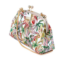 Arc Shape Frame Bag - Petal Static