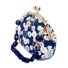 Acrylic Chain Handle Clasp Sling Bag - Butterfly