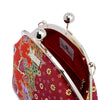 Acrylic Chain Handle Clasp Sling Bag - Epiphyllum