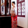 Batik Sarong Wrapped Skirt - Melati Salju(RD)