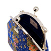 Acrylic Chain Handle Clasp Sling Bag - Epiphyllum