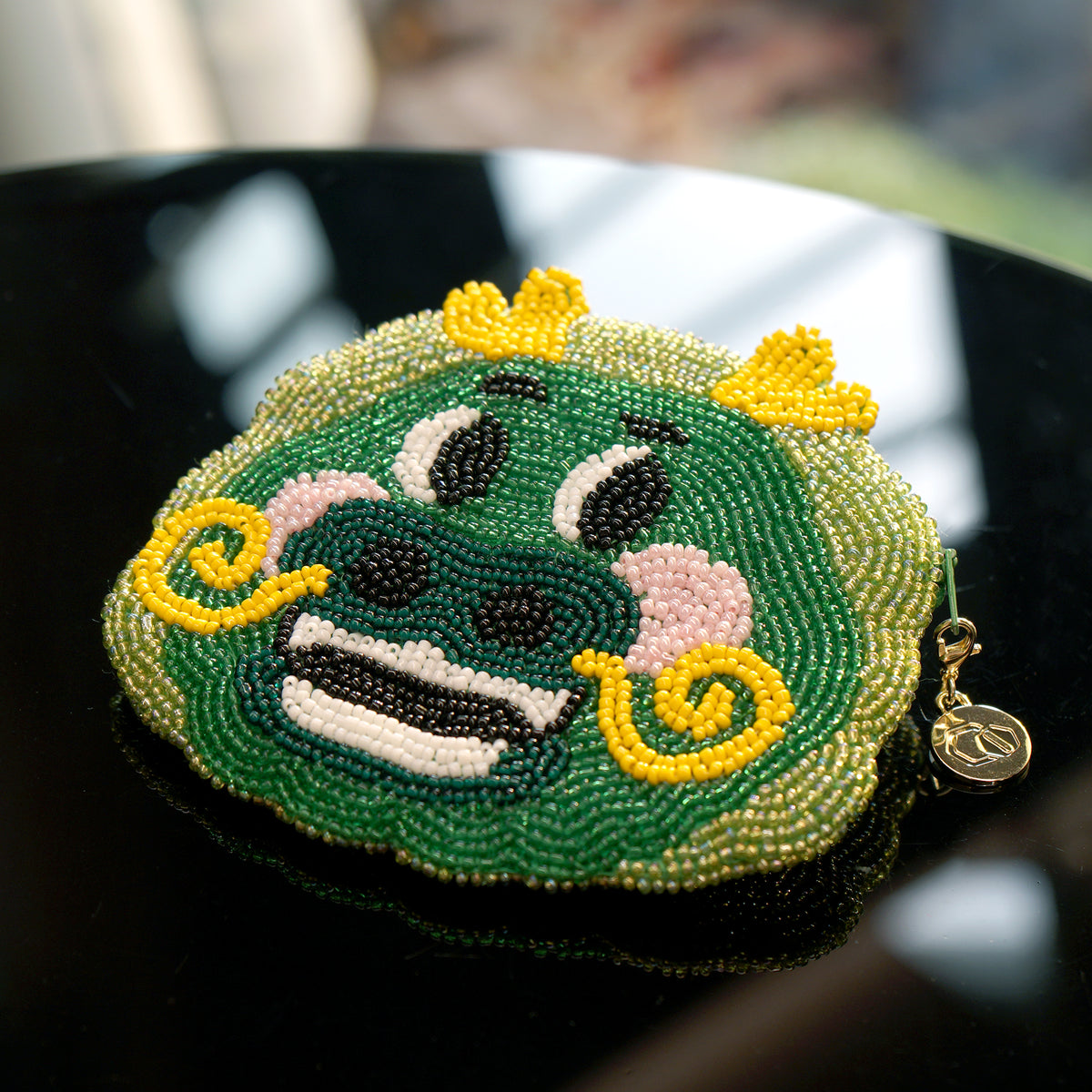 Beaded Coin Purse - Dragon