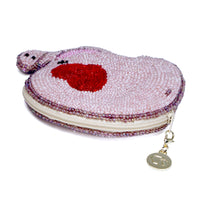 Beaded Coin Purse - Pig