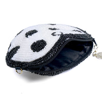 Beaded Coin Purse - Marshmallow Hear