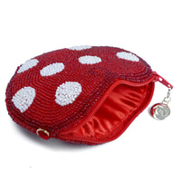 Beaded Coin Purse - Marshmallow Hear