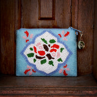 Beaded Coin Purse - Spring Mosaic(BL)