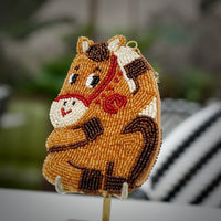 Beaded Coin Purse - Horse