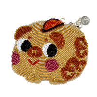 Beaded Coin Purse - Piggy Bank