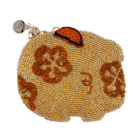 Beaded Coin Purse - Piggy Bank