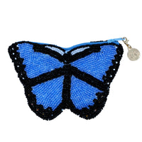 Beaded Coin Purse - Butterfly (BL)