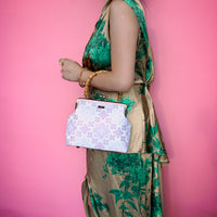 Bamboo Top Handle Bag - Ameera