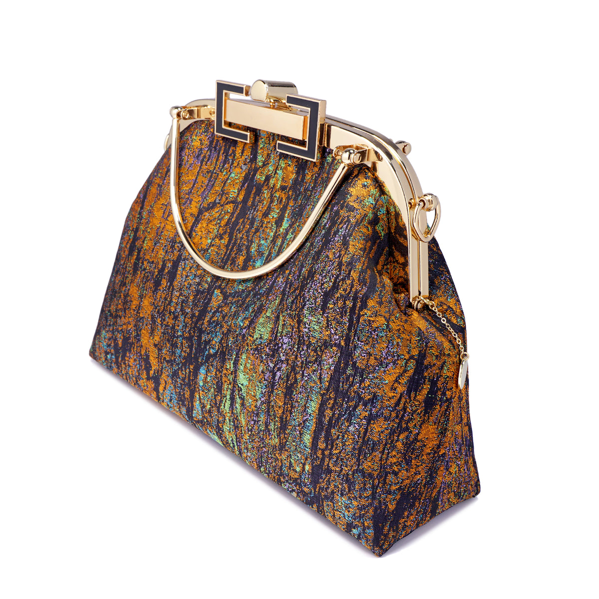 Clasp Crossbody Bag - Maple