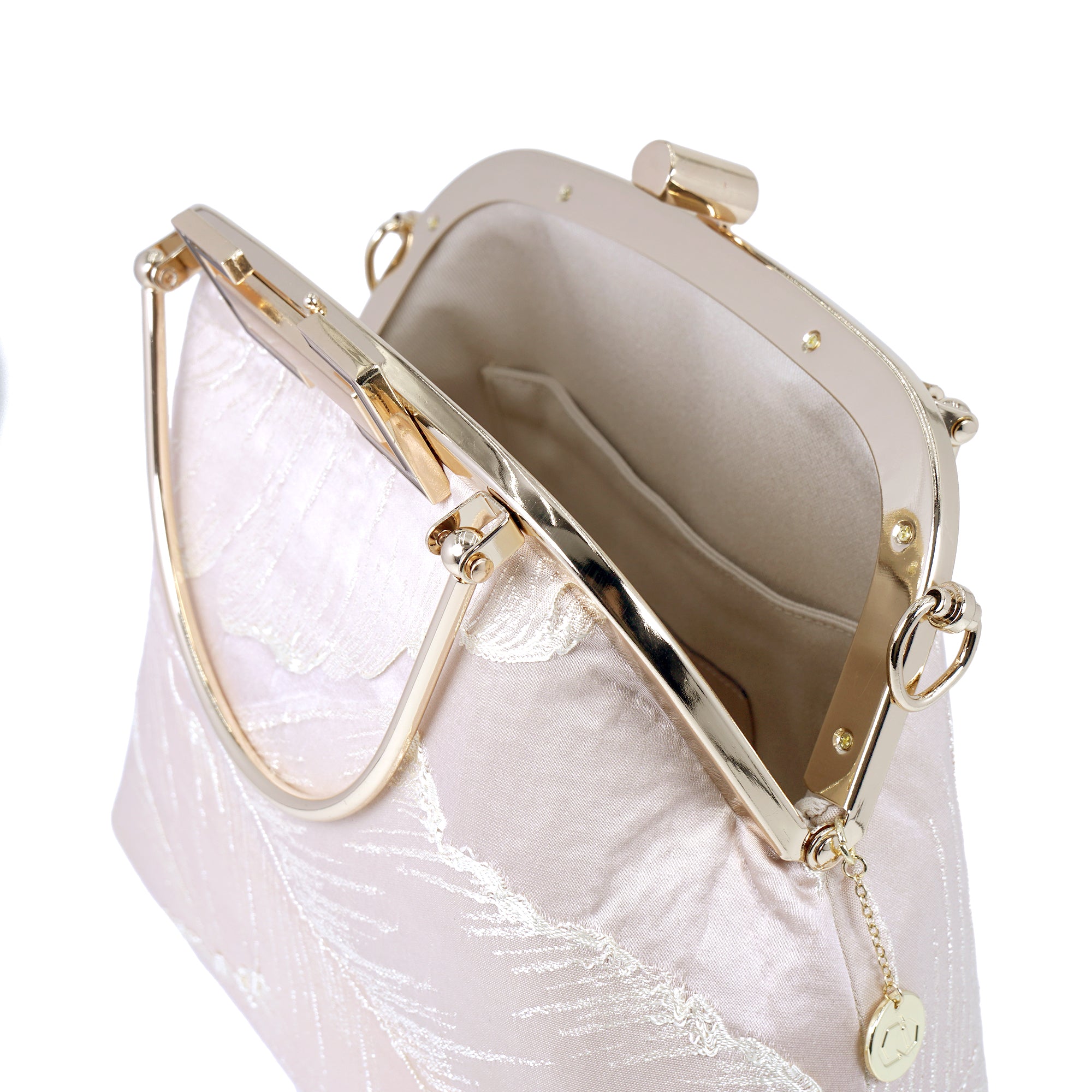 Clasp Crossbody Bag - Lotus Leaf