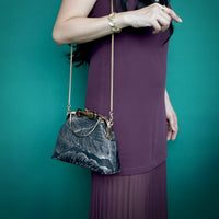 Clasp Crossbody Bag - Lotus Leaf