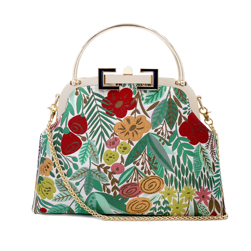 Clasp Crossbody Bag - Jungle(BG)