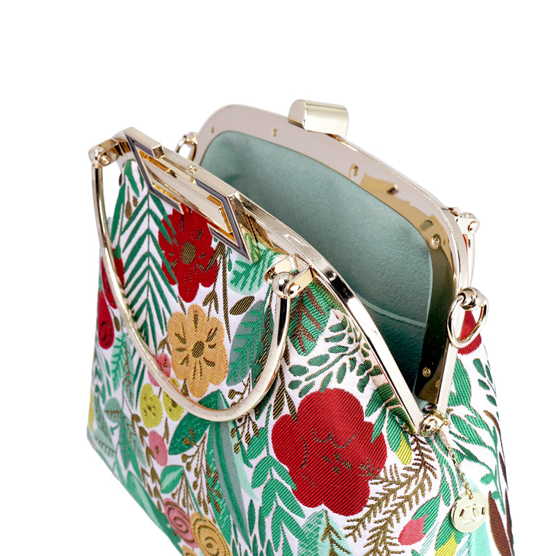 Clasp Crossbody Bag - Jungle(BG)