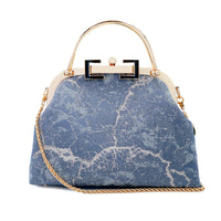 Clasp Crossbody Bag - Mica Stone