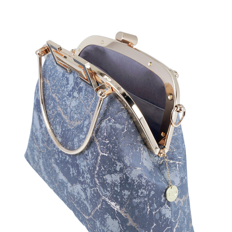 Clasp Crossbody Bag - Mica Stone