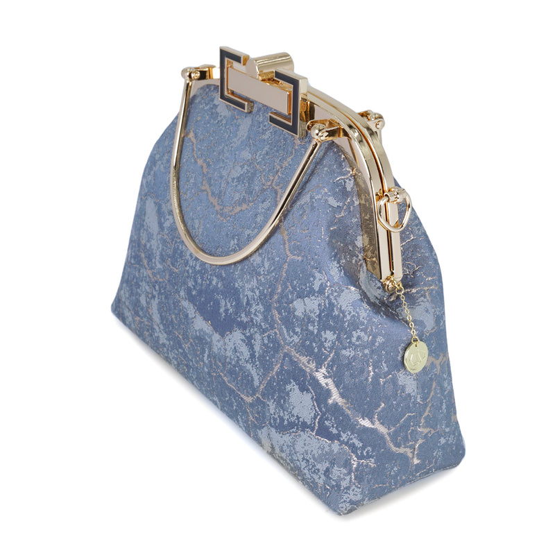 Clasp Crossbody Bag - Mica Stone