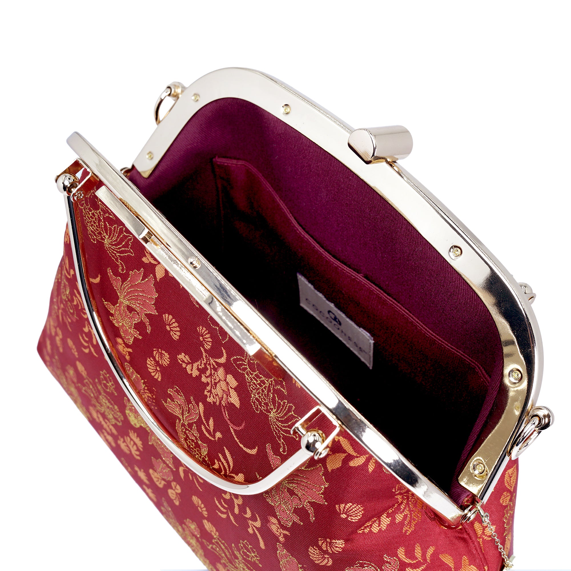 Clasp Crossbody Bag - Carp Climbs Waterfall