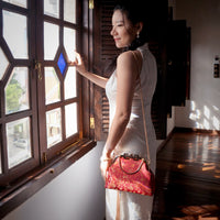 Clasp Crossbody Bag - Carp Climbs Waterfall