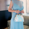 Clasp Crossbody Bag - Gold Lily