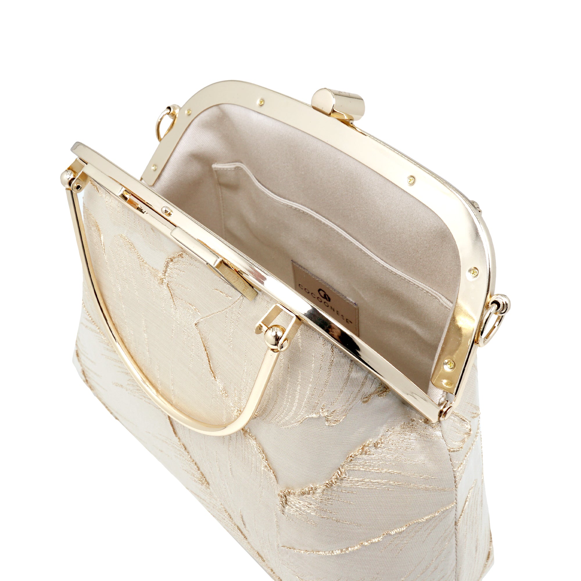 Clasp Crossbody Bag - Lotus Leaf