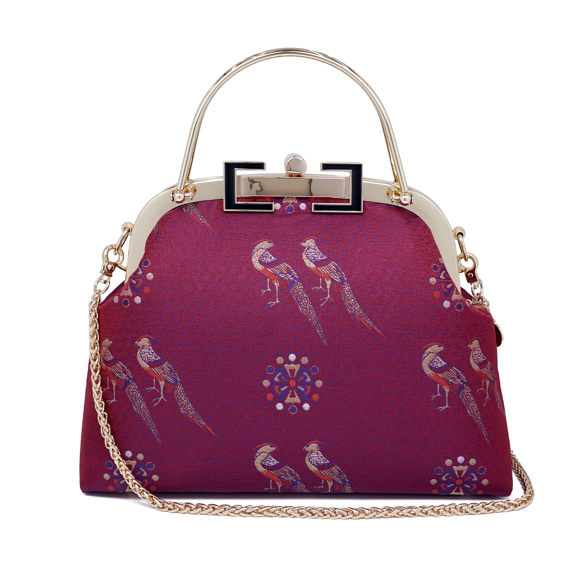 Clasp Crossbody Bag - Songbird Serenade