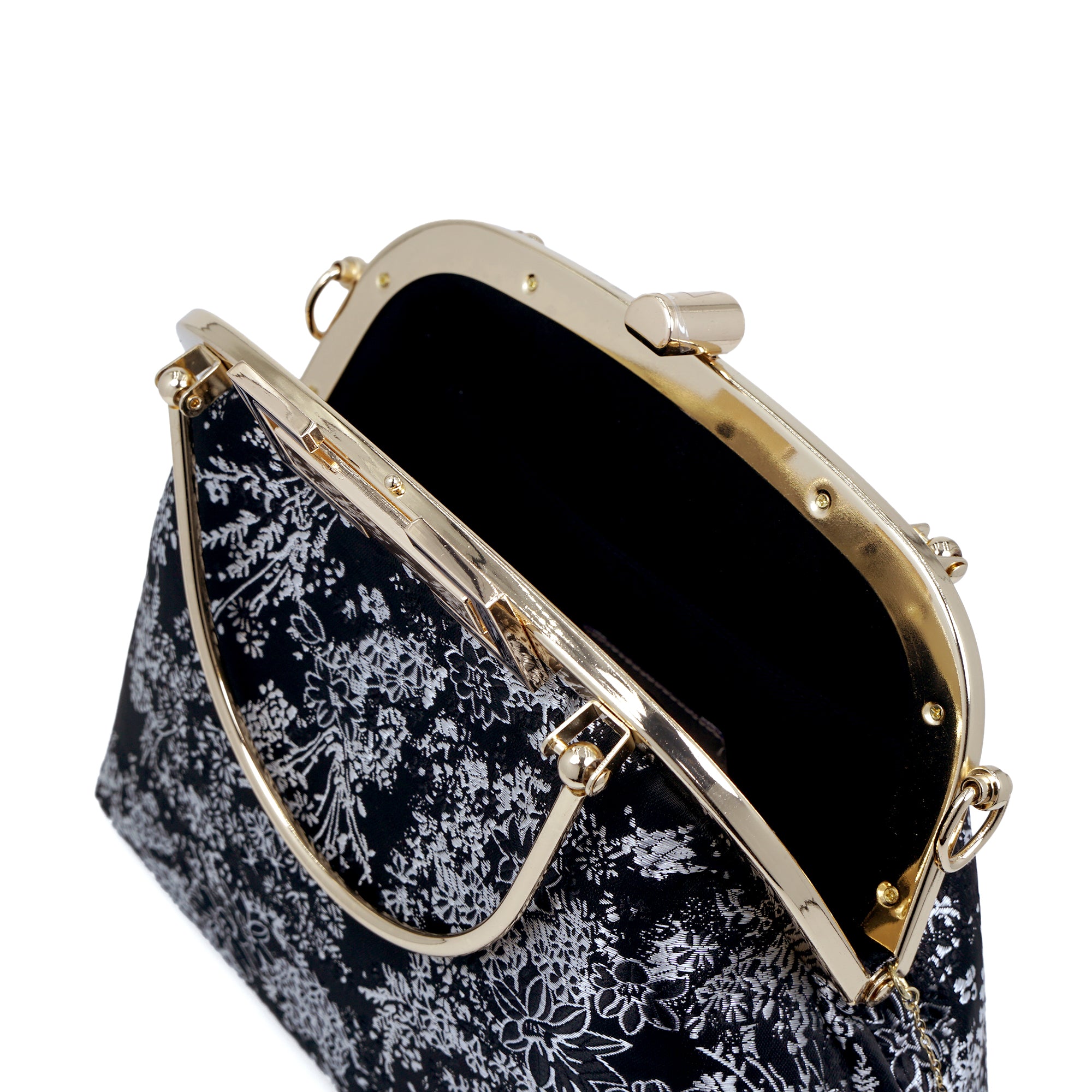 Clasp Crossbody Bag - Jasminoides