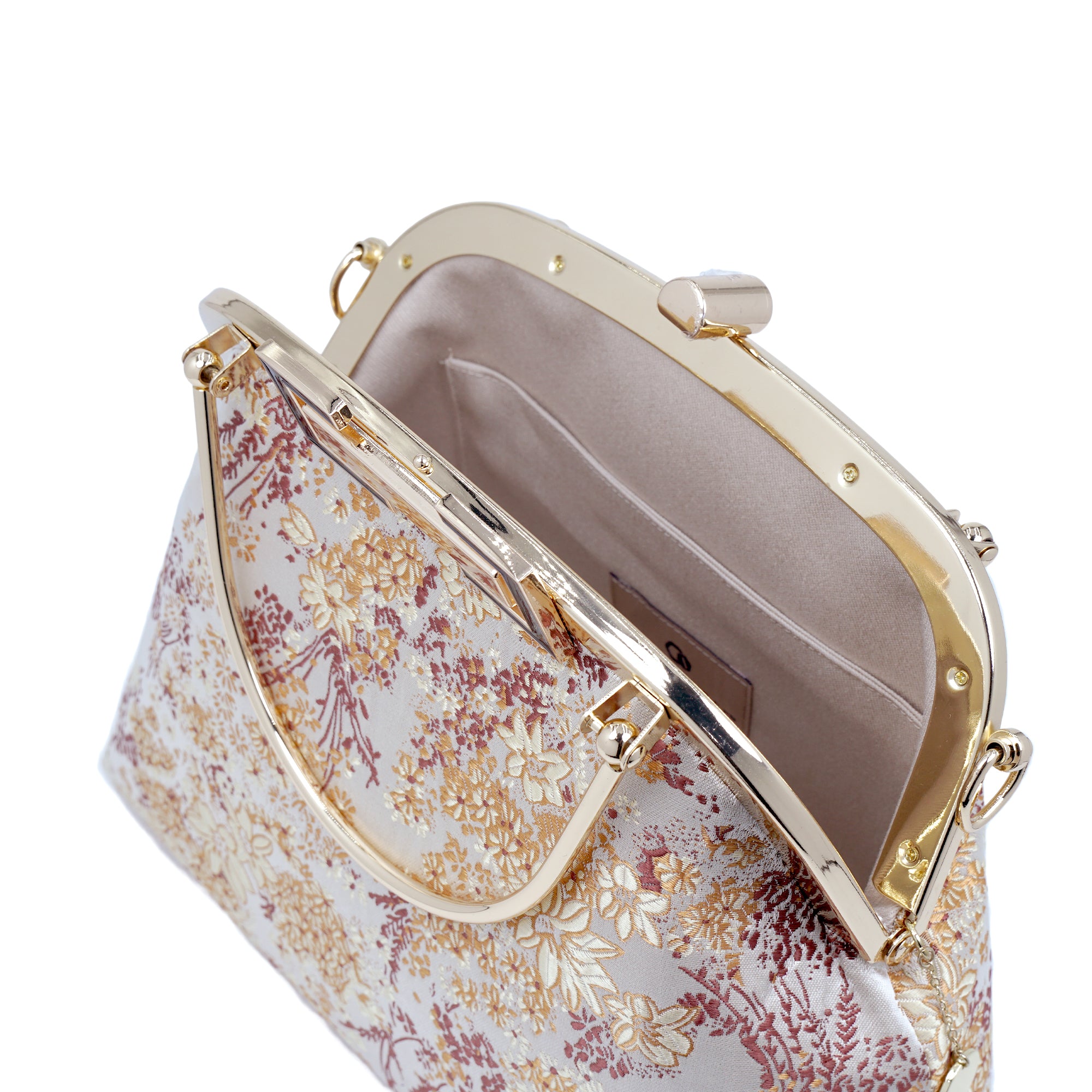 Clasp Crossbody Bag - Jasminoides