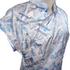 Short Sleeve Cheongsam - Silver Moonlight