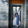 Short Sleeve Cheongsam - Lingnan Casa