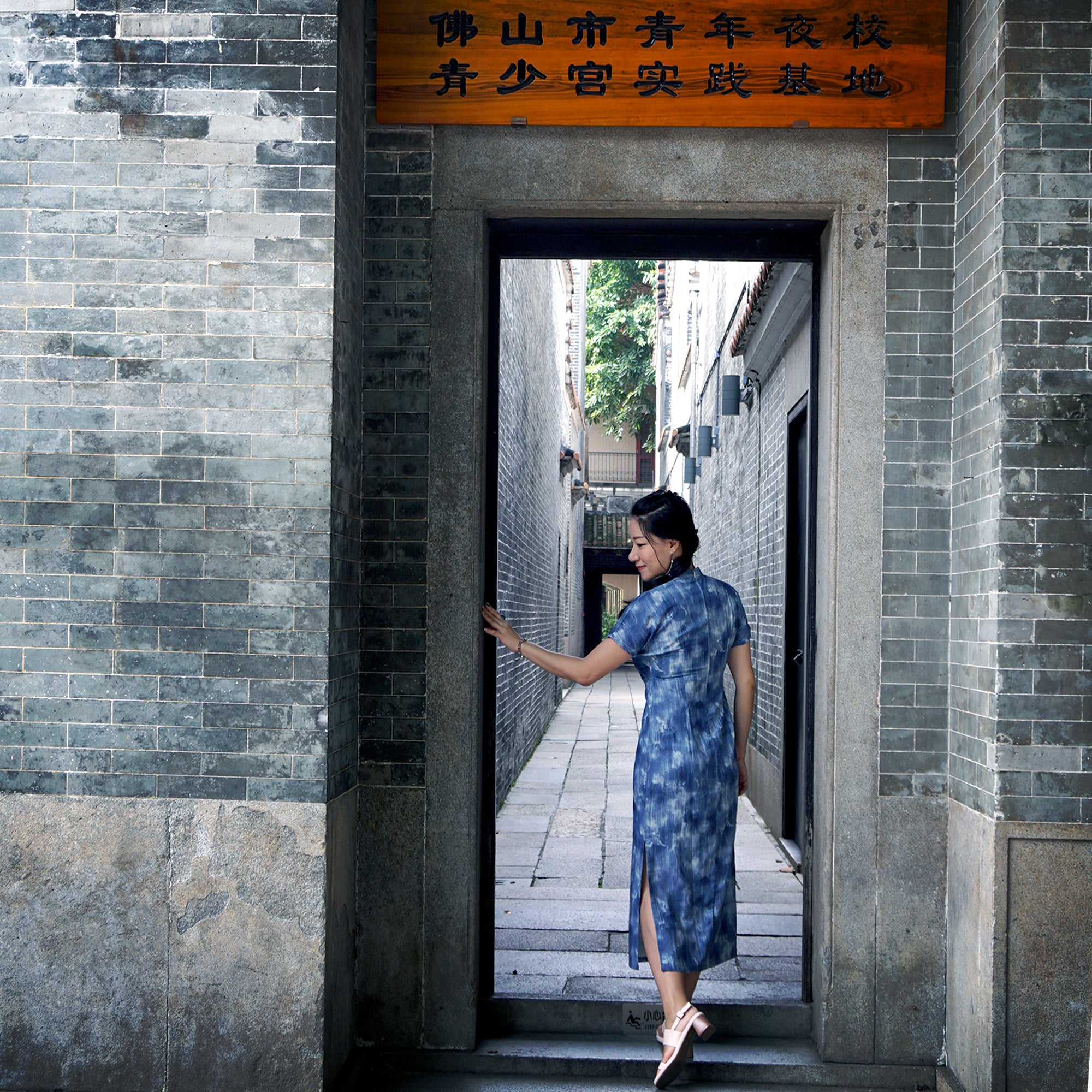 Short Sleeve Cheongsam - Lingnan Casa