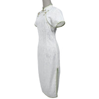 Short Sleeve Cheongsam - Snow Flow