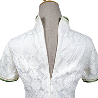 Short Sleeve Cheongsam - Snow Flow