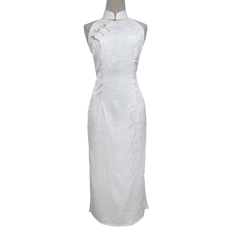 Halter Neck Cheongsam - Elegant Castle