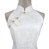 Halter Neck Cheongsam - Elegant Castle