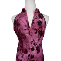 Halter Neck Cheongsam - Raspberry
